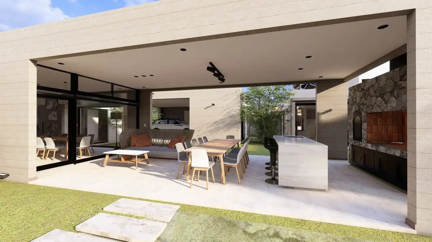 Bela Vista · galería y parrilla