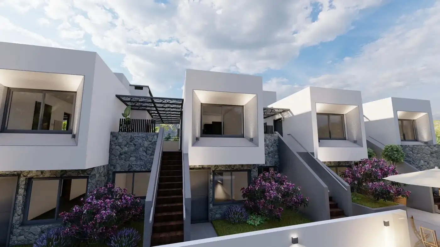 Apart de la Villa · frente y piscina