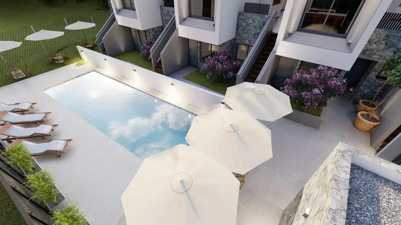 Apart de la Villa · piscina superior