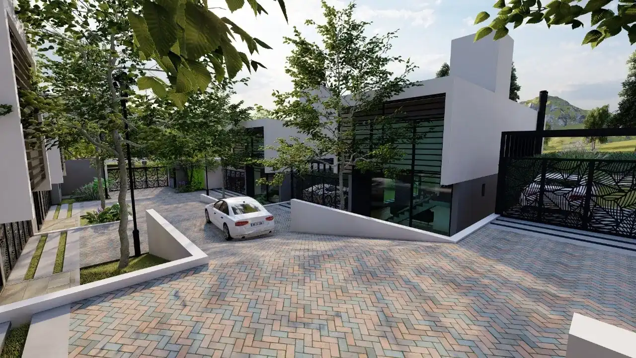 Housing Villa Náutica · ingreso y perímetro