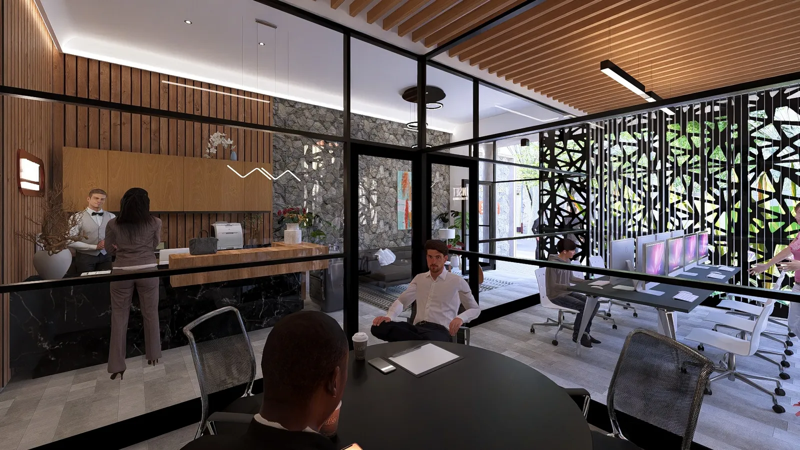 SUNSET Las Lomas · sala / cowork