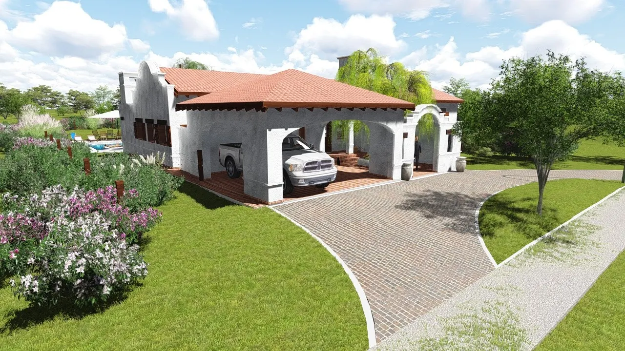 Vivienda 7 Soles · casa de lujo estilo mediterráneo