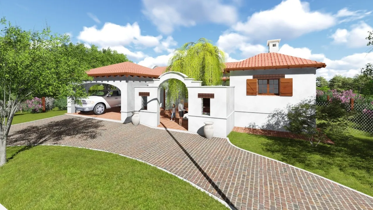 Vivienda 7 Soles · acceso principal
