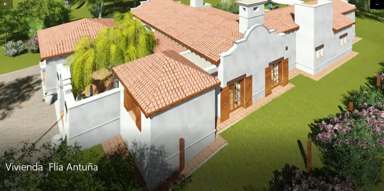 Vivienda 7 Soles · captura de recorrido exterior